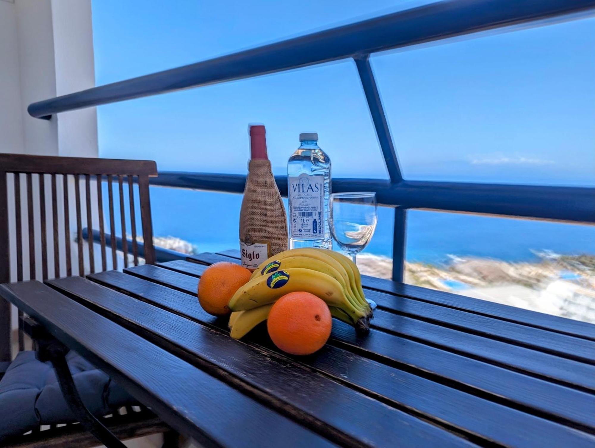 Studio Playa Paraiso Tenerife - Ocean View And Internet Wifi Optical Fiber - For Rent Екстер'єр фото